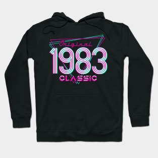 Born In 1983 Throwback Birthday Hoodie